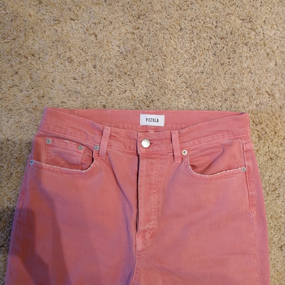Pistola Cassie High Rise Straight Jeans